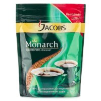 Кофе растворимый Jacobs Monarch, пакет 75 г