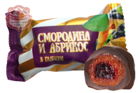 Конфеты Смородина и абрикос в глазури 2 кг КФ Новгородская