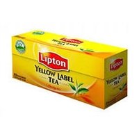 Чай черный Lipton Yellow label в пакетиках 25 шт
