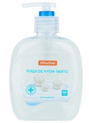 Крем-Мыло жидкое Жемчужное Антибактериальное с дозатором 300 мл