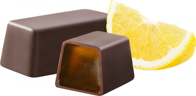 Конфеты Желейные вкус лимон глазированные 5 кг Slakon