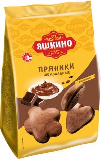 Пряники Шоколадные 350 г ( Яшкино )