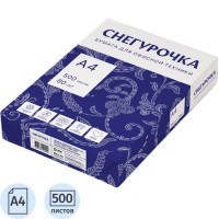 Бумага Снегурочка А4 80г/м2 марка С,500листов