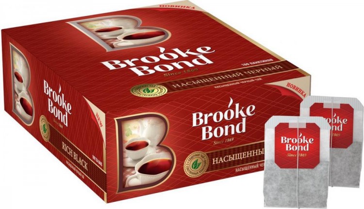 Чай Брук Бонд 100 пакетиков