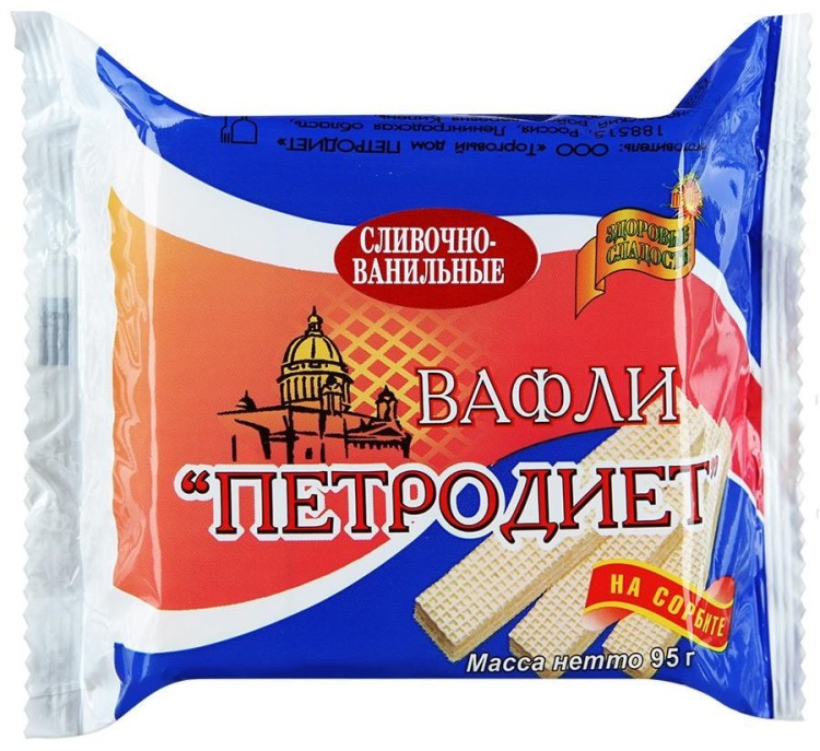 Сливочно-ванильные на сорбите 95 г