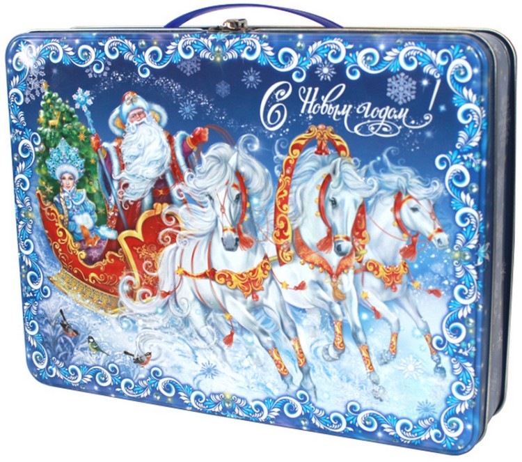 Нов.подарок Кейс Русь Тройка 1000гр