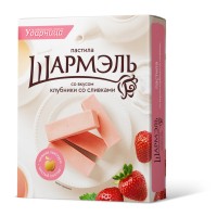 Пастила Со вкусом Клубники со сливками Шармэль 221 г