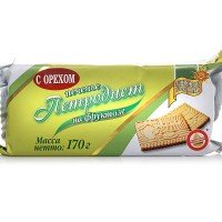 Печенье с орехами на фруктозе 170 г