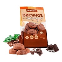 Печенье Овсяное шоколадное со стевией 300 г