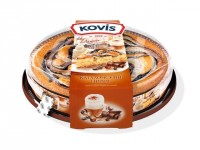 Каталонский пирог Kovis шоколадно-карамельный 400 г