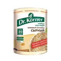 Хлебцы мультизлаковые Dr. Korner злаковый коктейль сырный 100 г