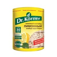 Хлебцы Dr. Korner Злаковый коктейль лимонный 100 г