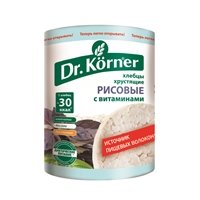 Хлебцы Dr.Korner Рисовые с витаминами 100 г