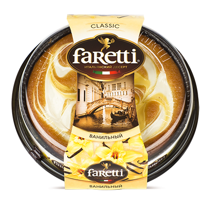 Торт Faretti бисквит ванильный 400 г 